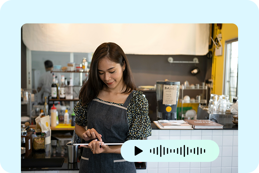 Create engaging audio for ads